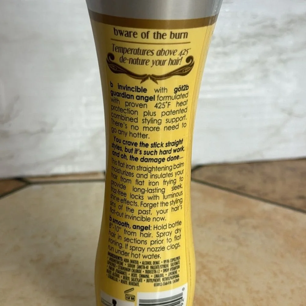 Schwarzkopf Got2b Guardian Angel‎ Flat Iron Balm Gloss Finish Discontinued